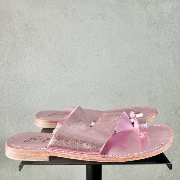Free People Sant Antonio Pink Sandal Size EU 41 US 10.5 - Picture 4 of 8